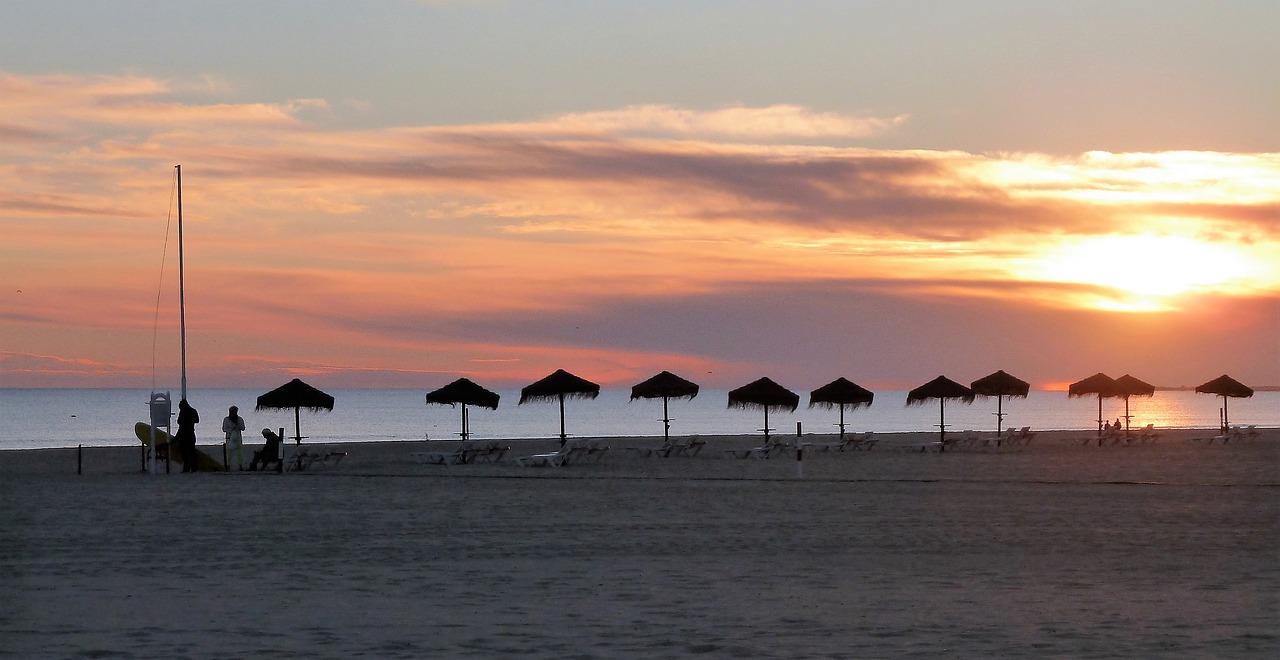 Image - nature beach coast sunset leave