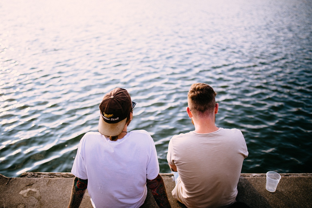 Image - beach leisure men ocean outdoors