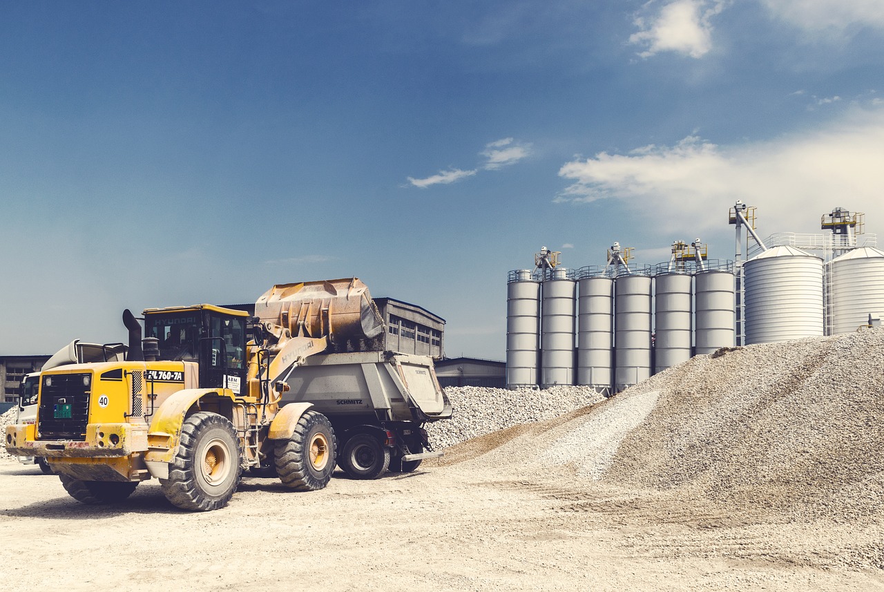 Image - clouds daytime equipment gravel
