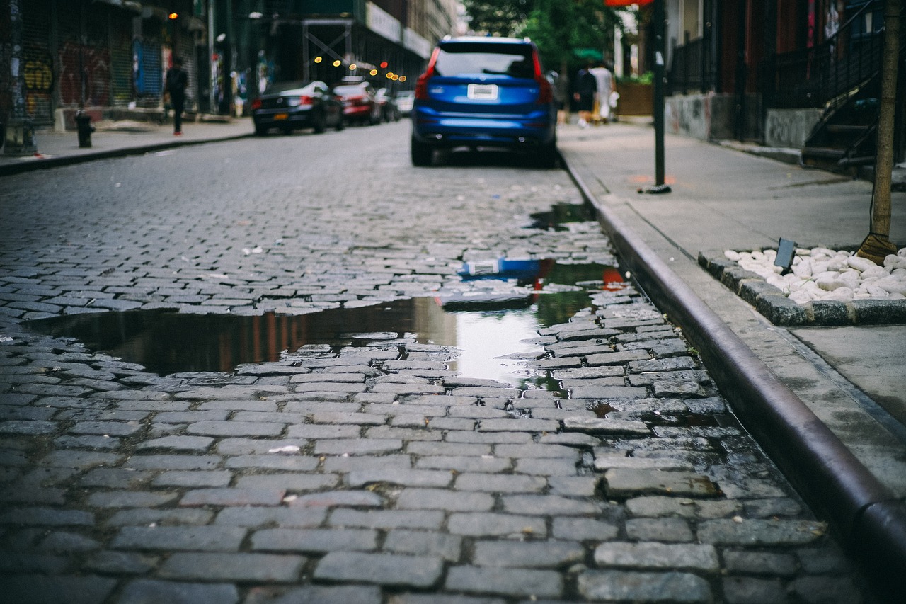 Image - cars city cobblestones outdoors