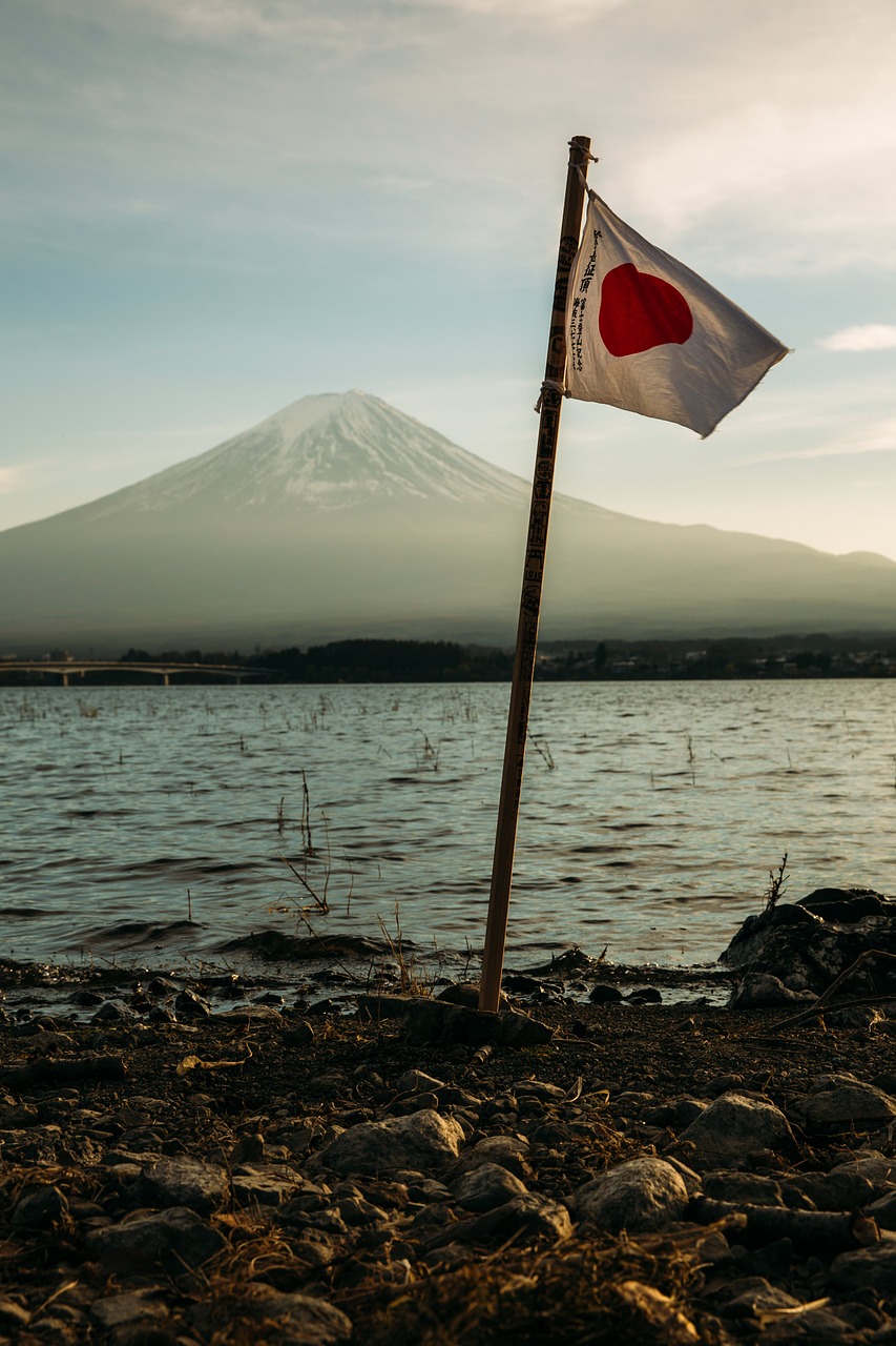 Image - daylight flag lake landscape