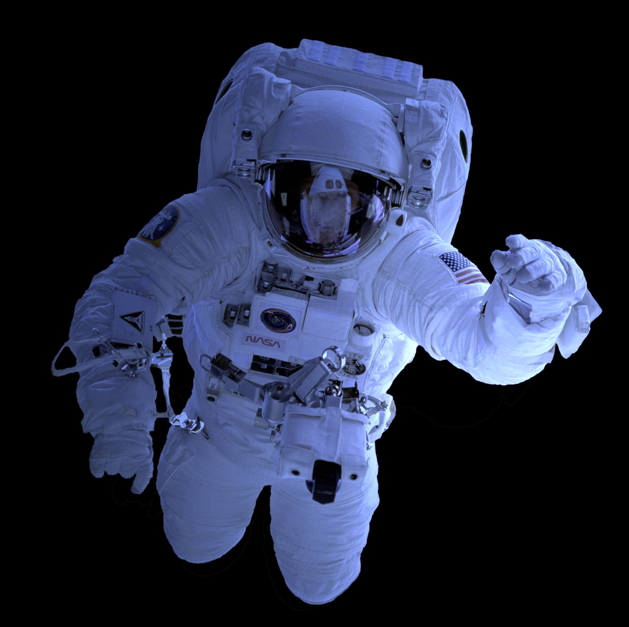 Image - space suit astronaut isolated nasa