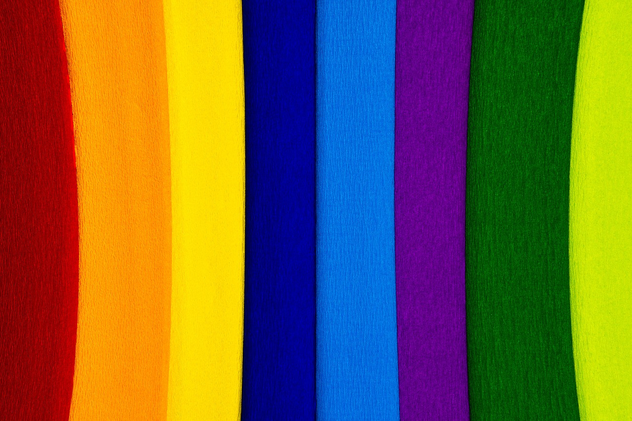 Image - paper crepe crepe paper colorful