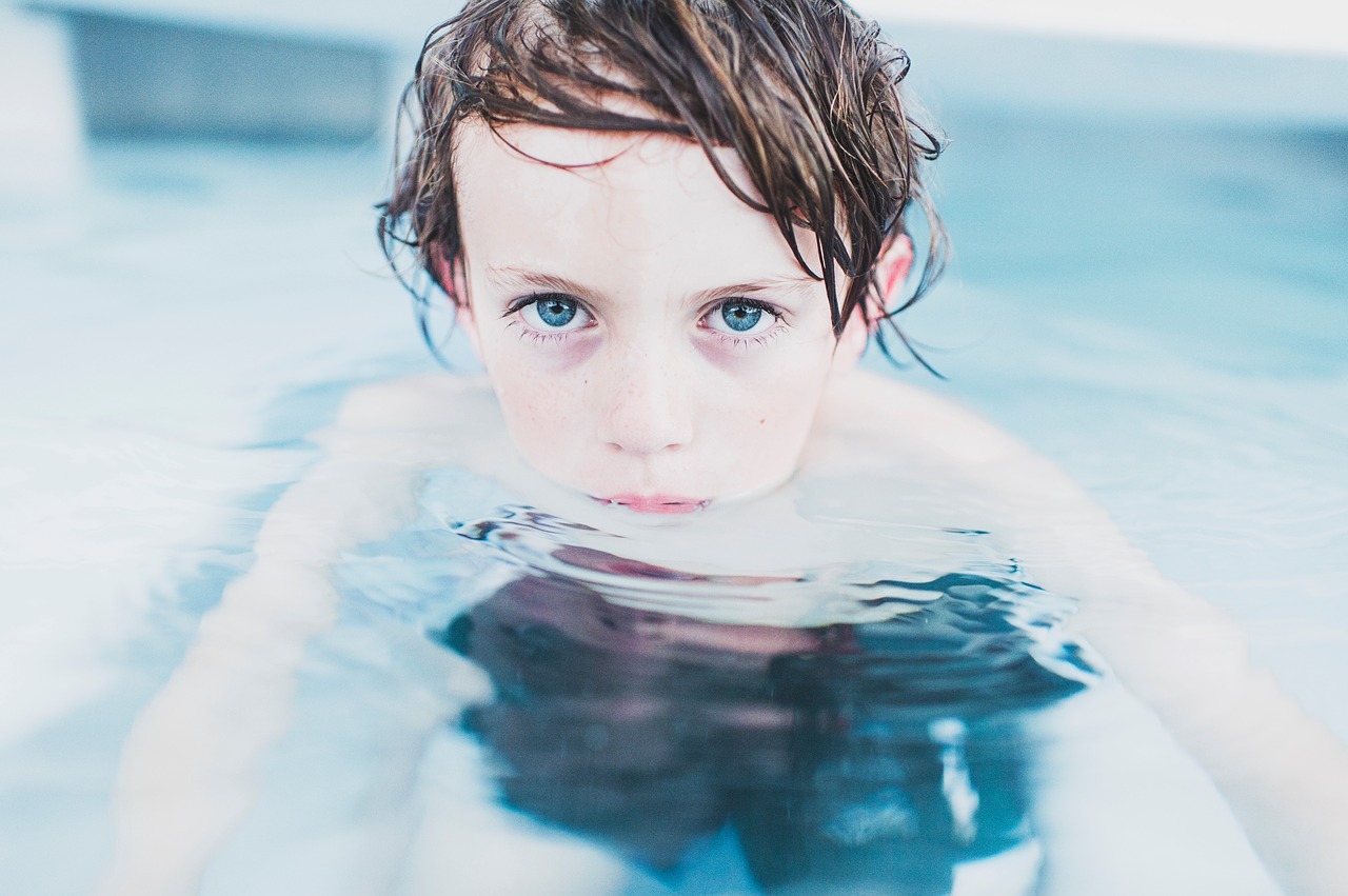 Image - child clear water fun kid leisure