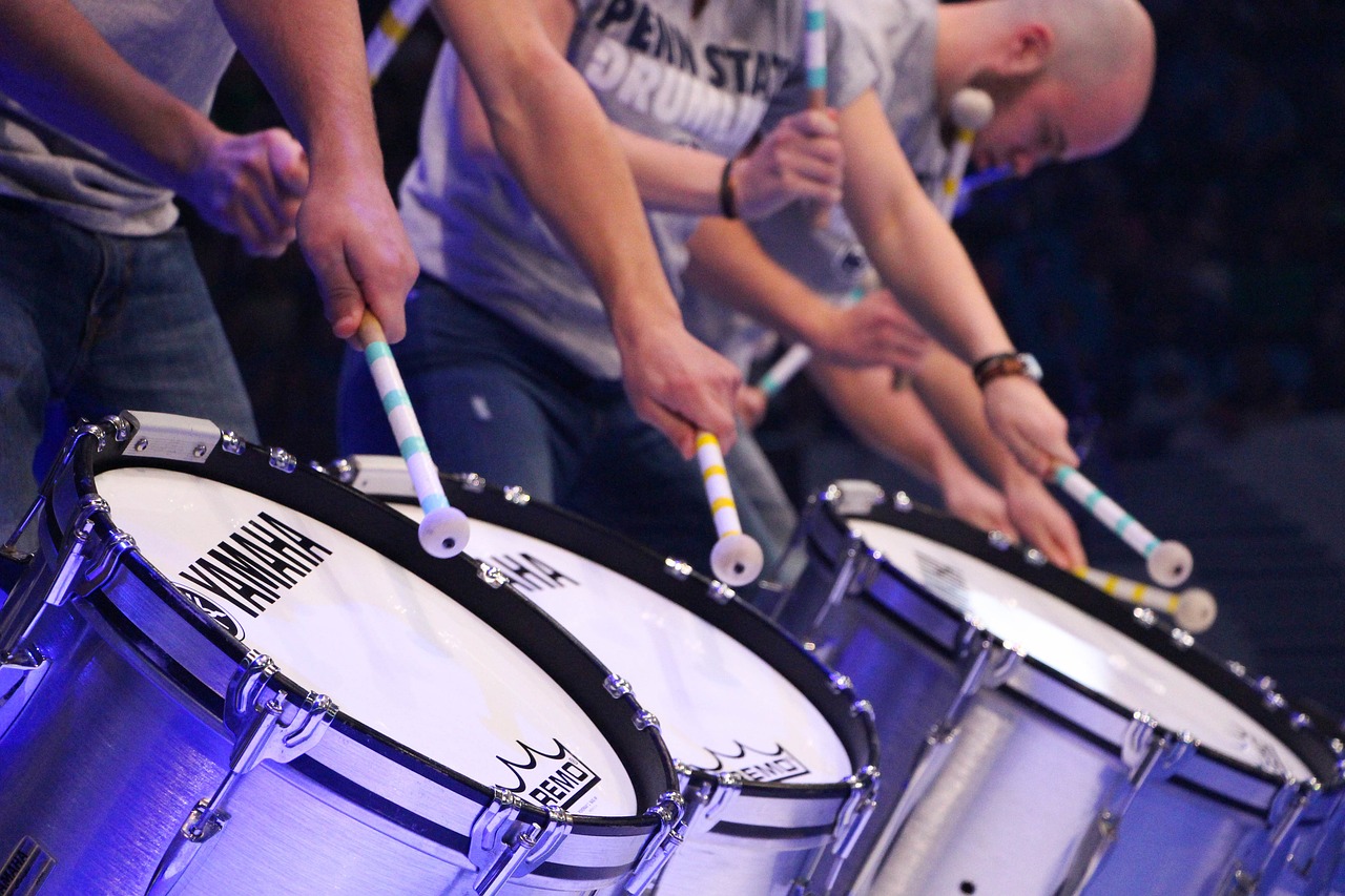 Image - band beat college concert drums