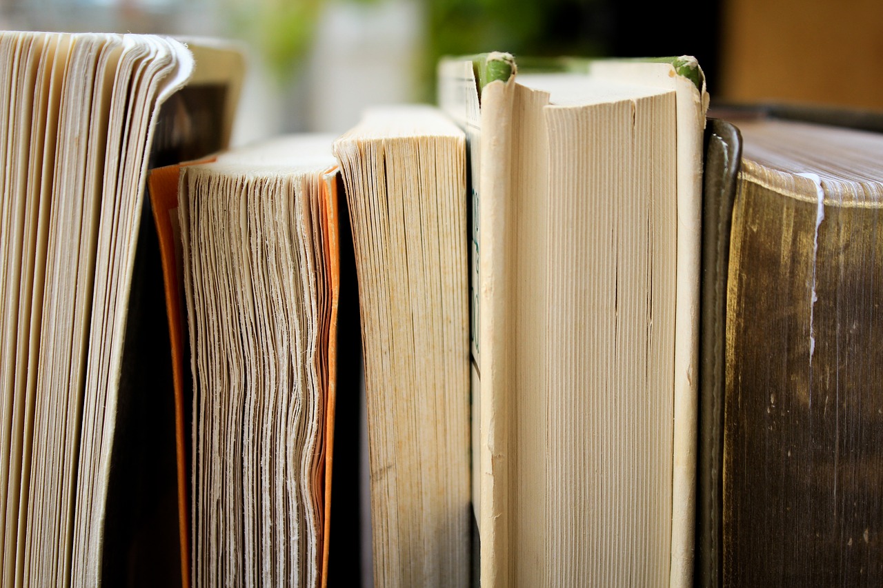 Image - books education library pile