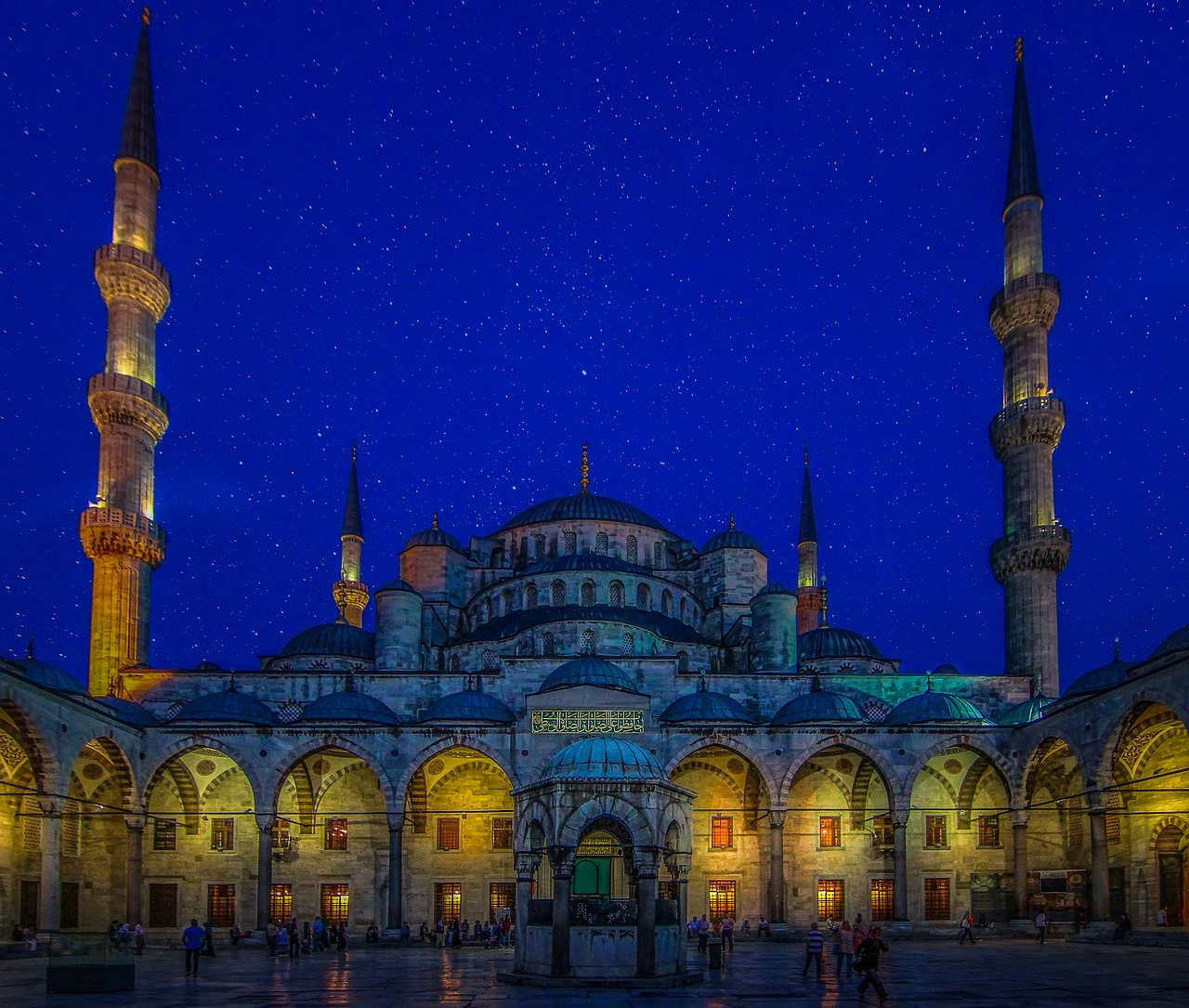Image - blue mosque turkey istanbul mosque
