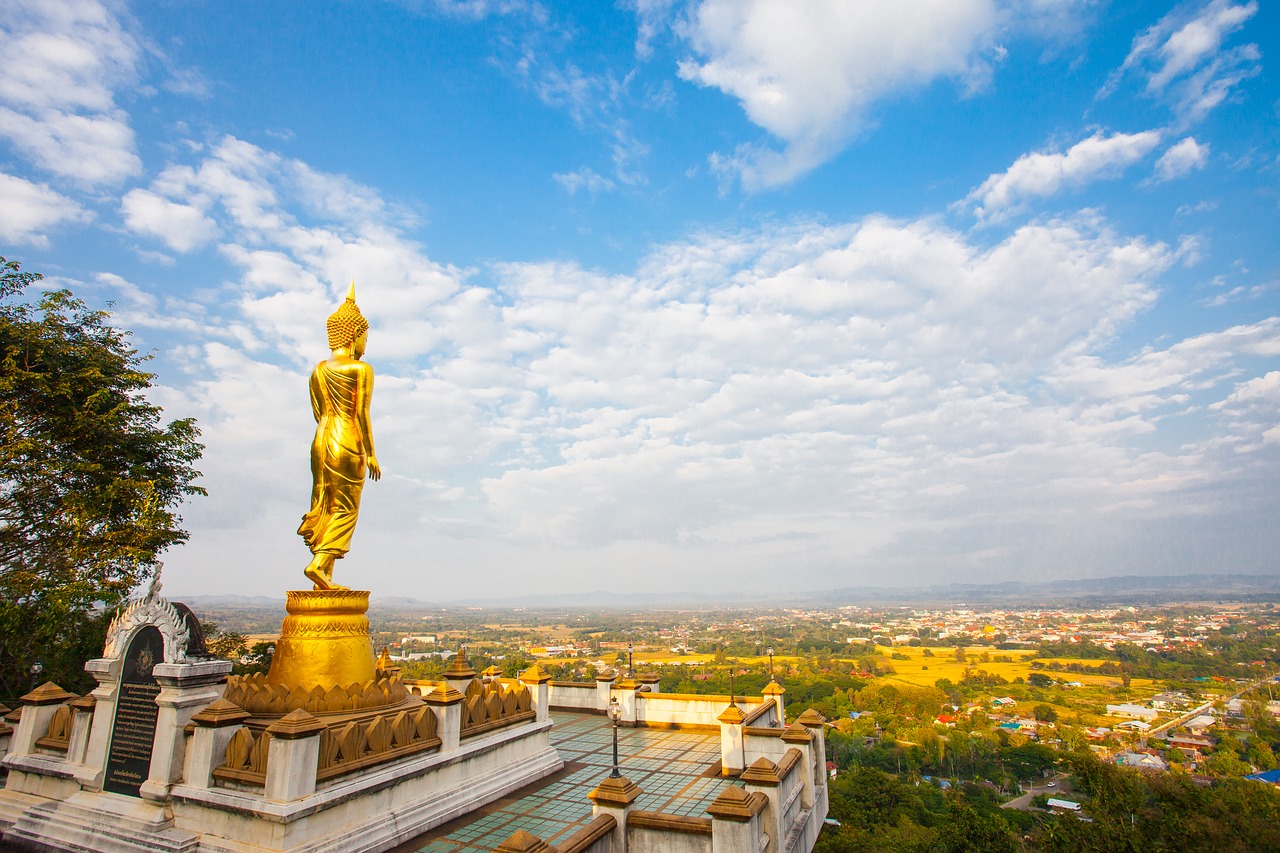 Image - buddhism journey nature temple