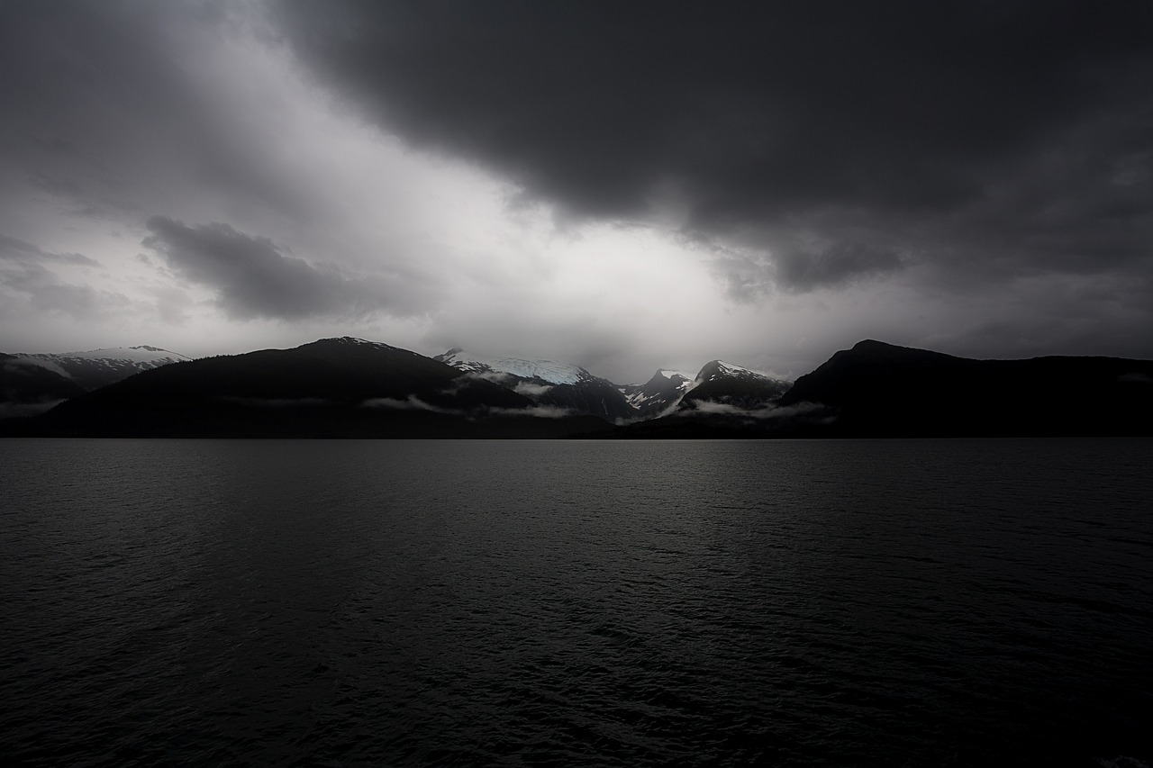 Image - bad weather beach calm waters