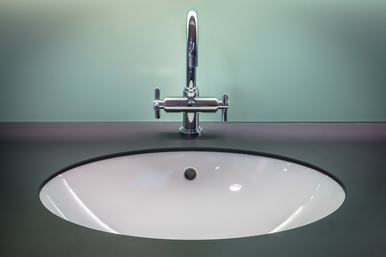 Image - bathroom clean faucet indoors