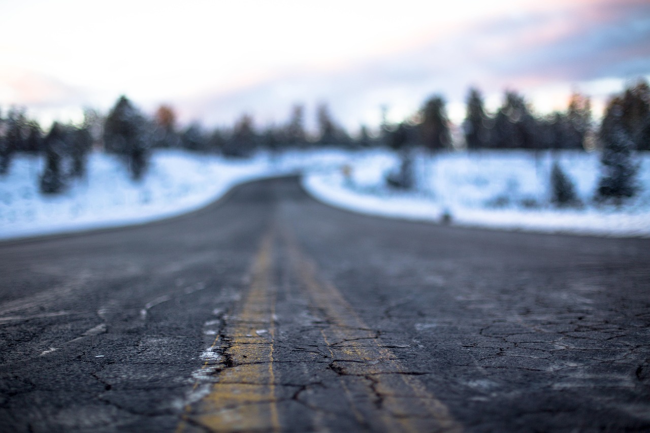Image - asphalt cold cracked depth of field
