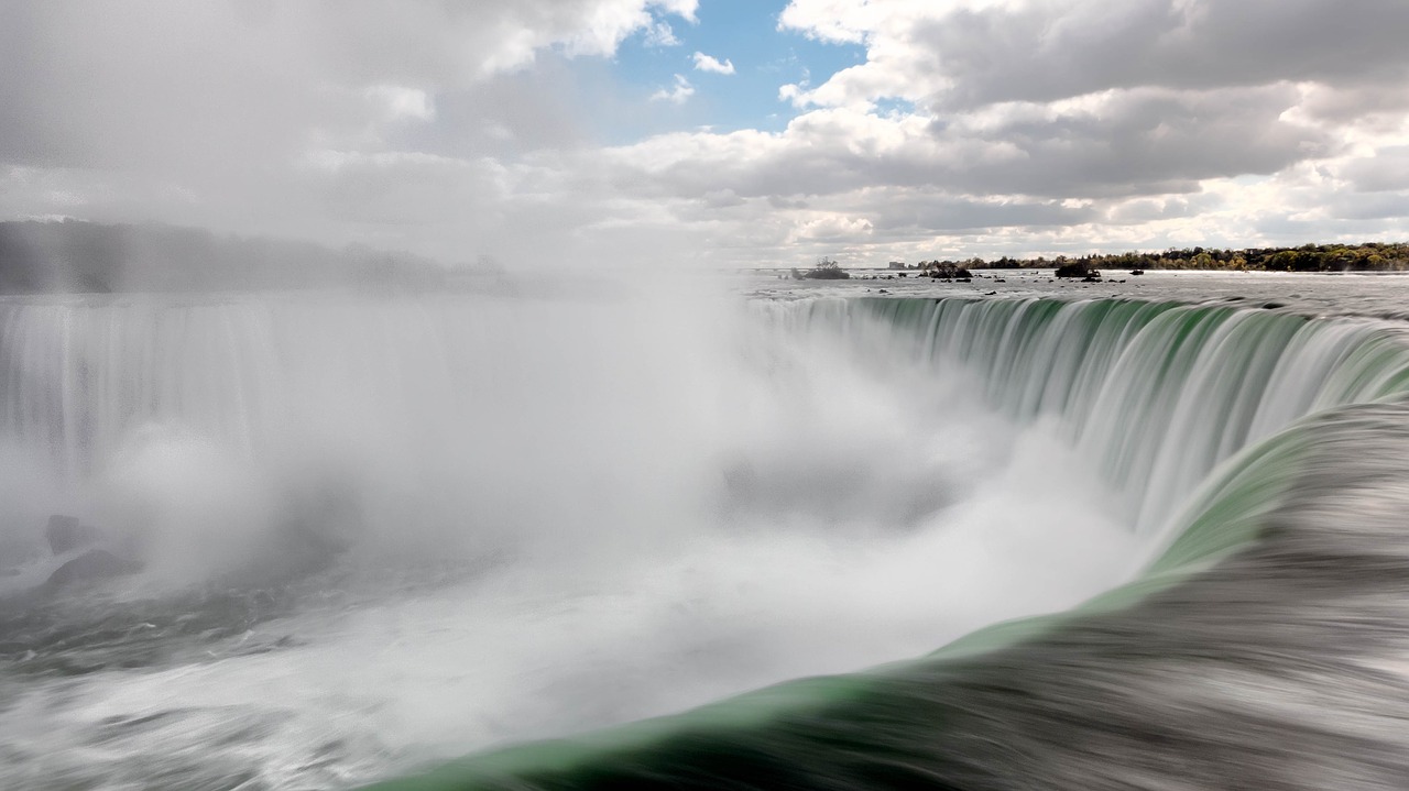 Image - clouds landscape niagara falls