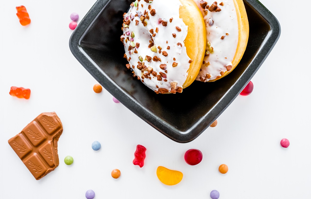 Image - candies chocolate dessert donuts