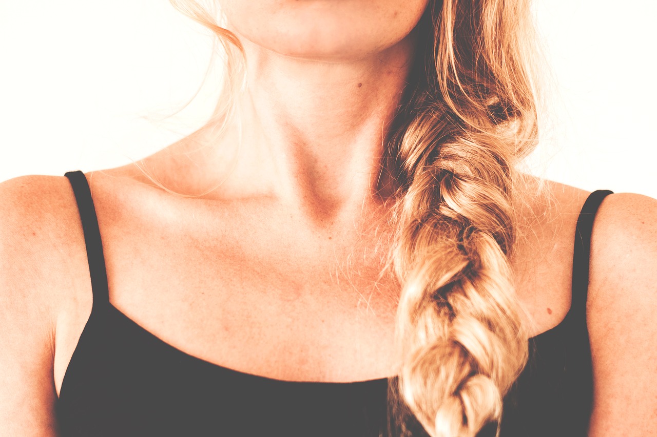 Image - adults attractive blond body plait