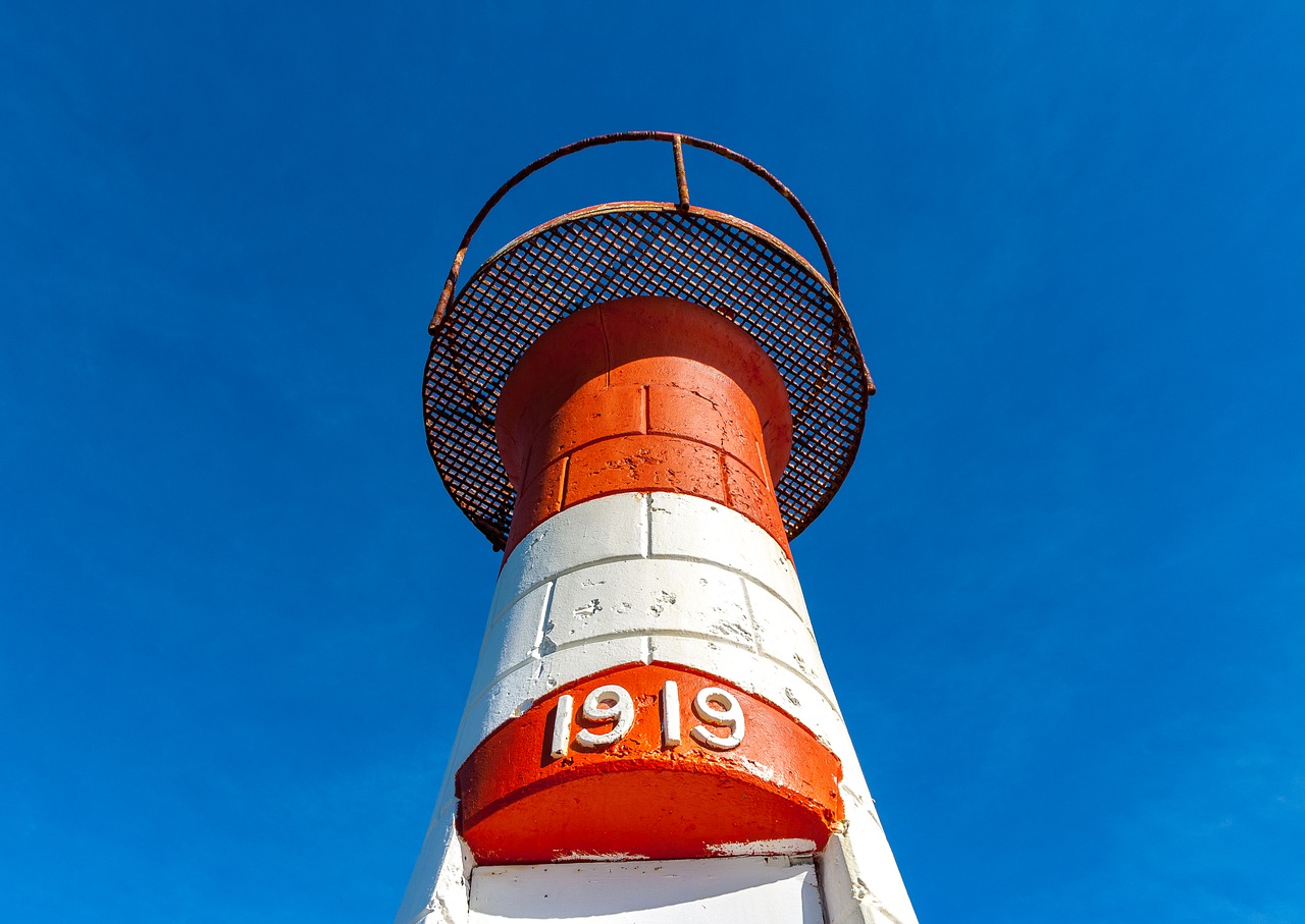 Image - lighthouse tower sky blue blue sky