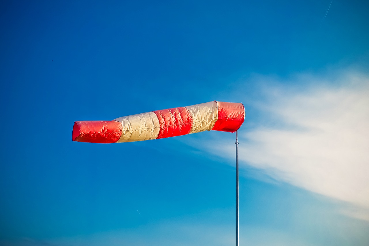 Image - air bag wind sock weather sky