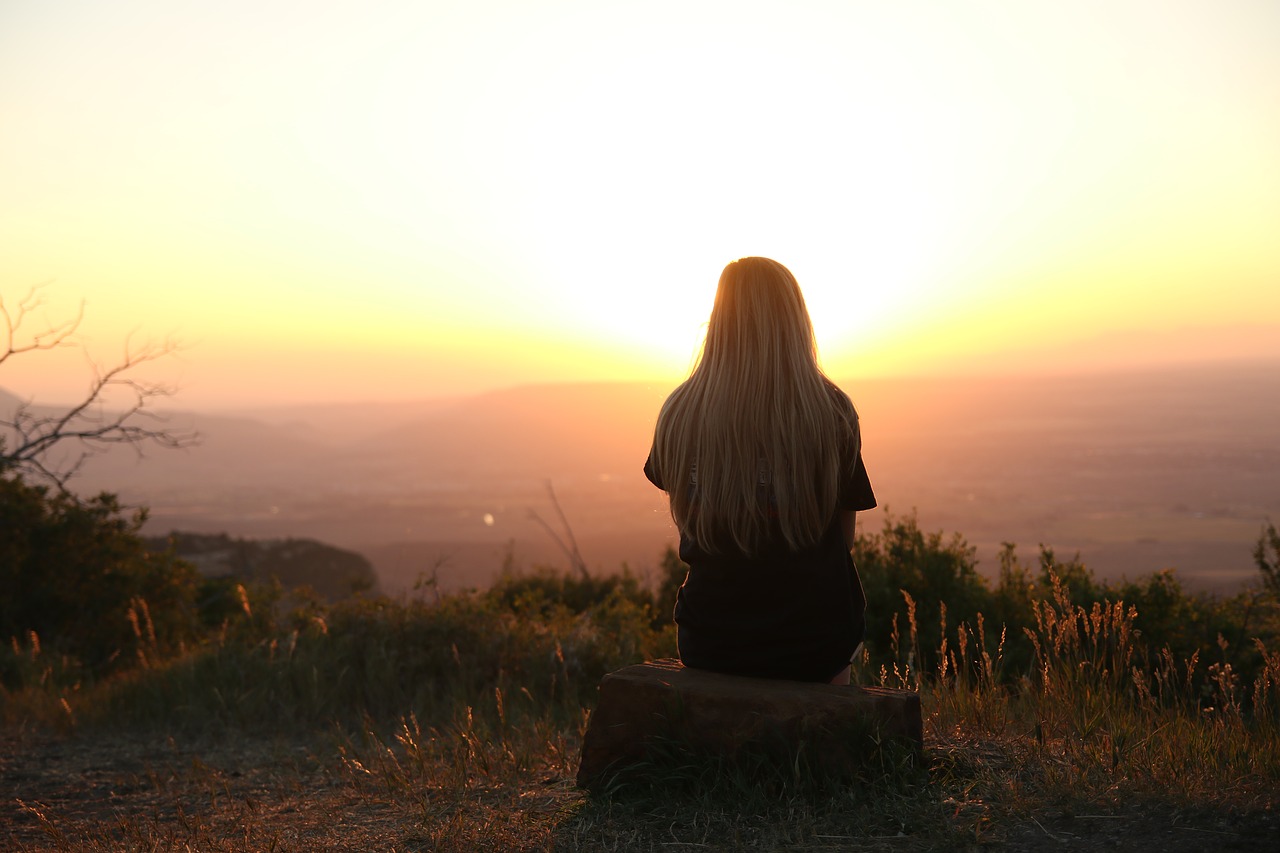 Image - girl sunset freedom summer female