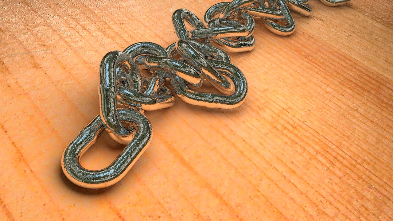Image - chain 3d blender rendered