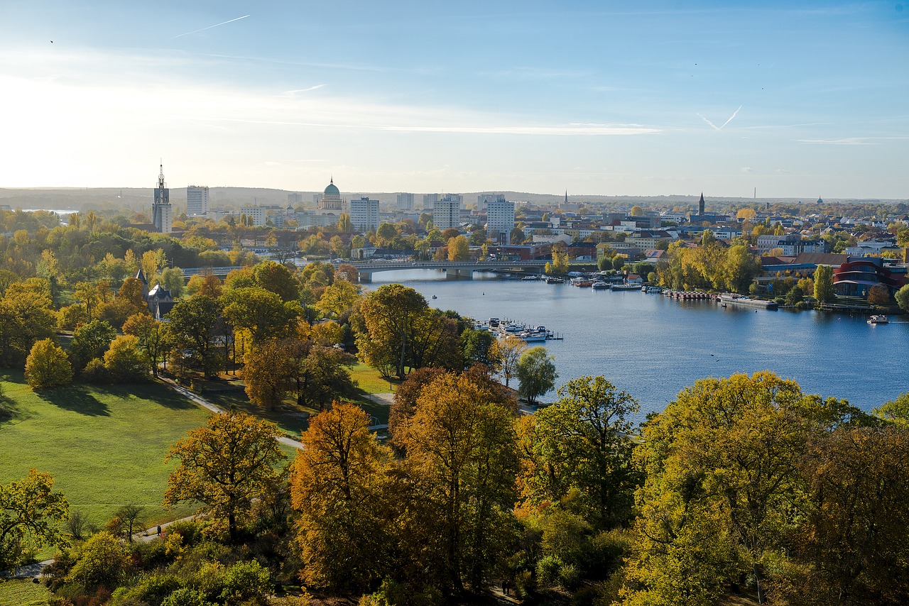 Image - potsdam babelsberg downtown green