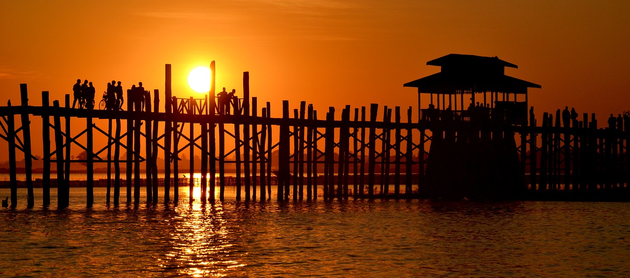 Image - u bein bridge mandalay myanmar