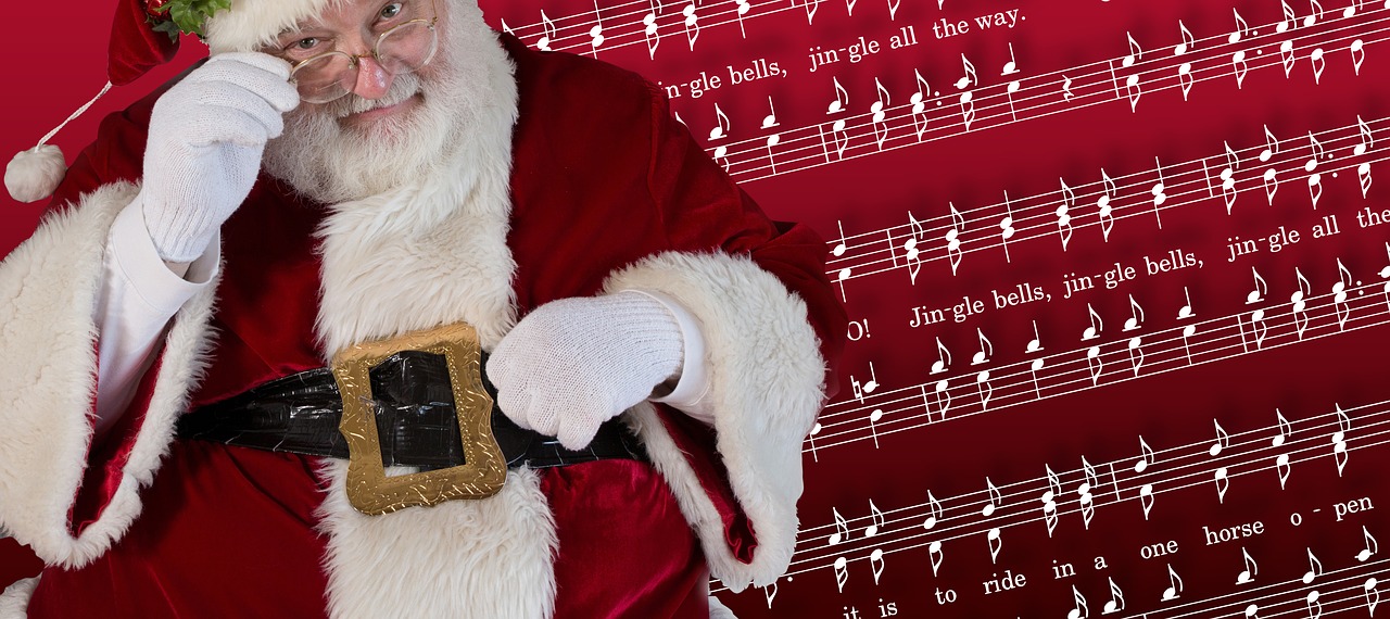 Image - santa christmas claus jingle bells