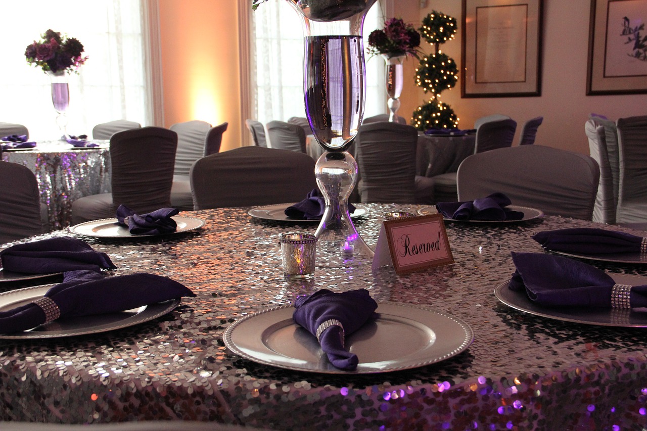 Image - reserved table wedding tablescape