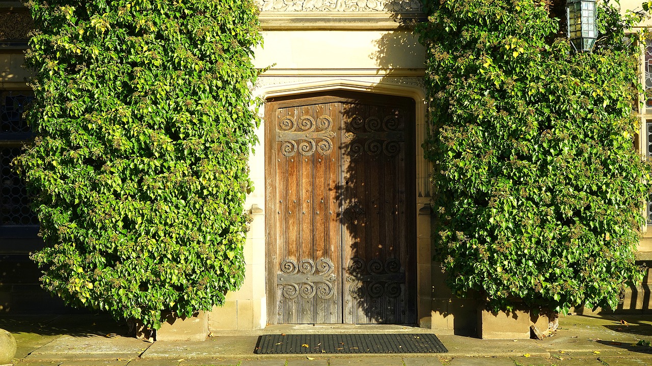 Image - door wooden entrance wood home