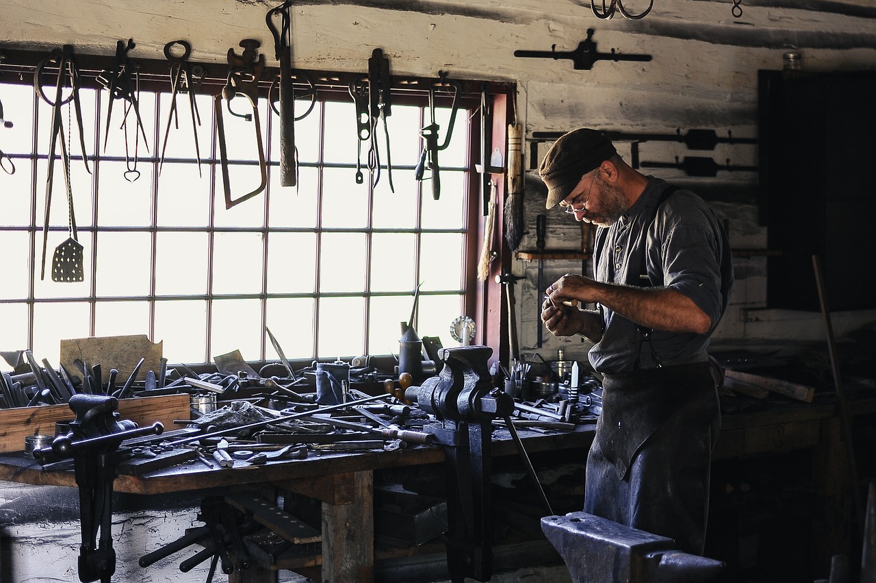 Image - adult artisan craftsman equipments