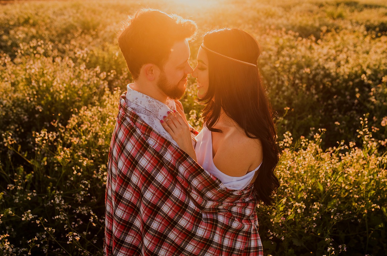 Image - affection beard beautiful flowers