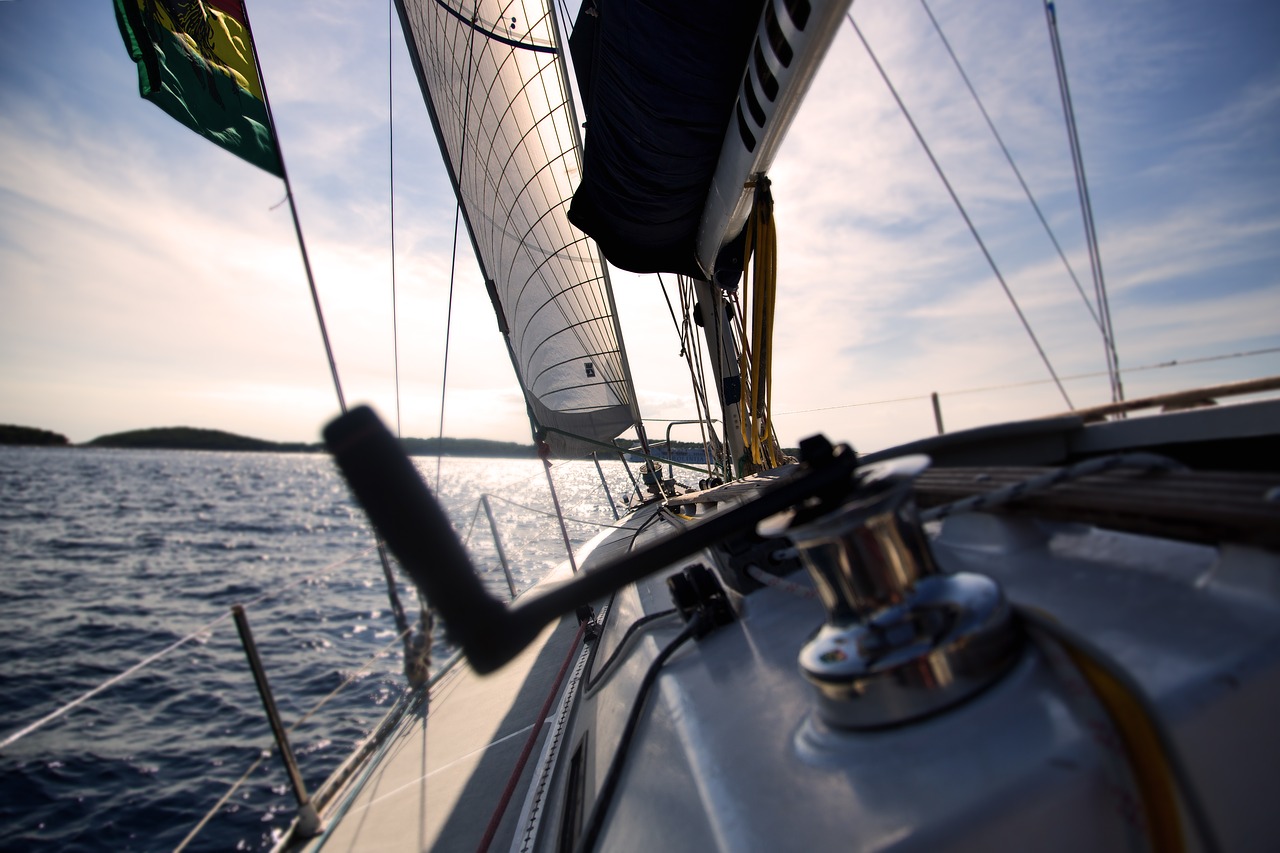 Image - boat sail sailboat sea ship water