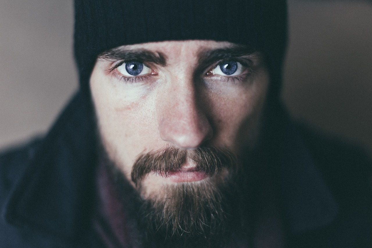 Image - beard man mustache person portrait