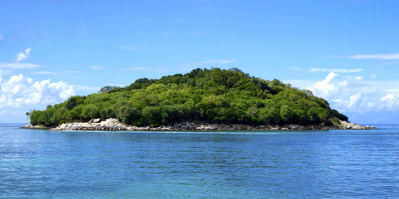Image - albania bay beach daylight foliage