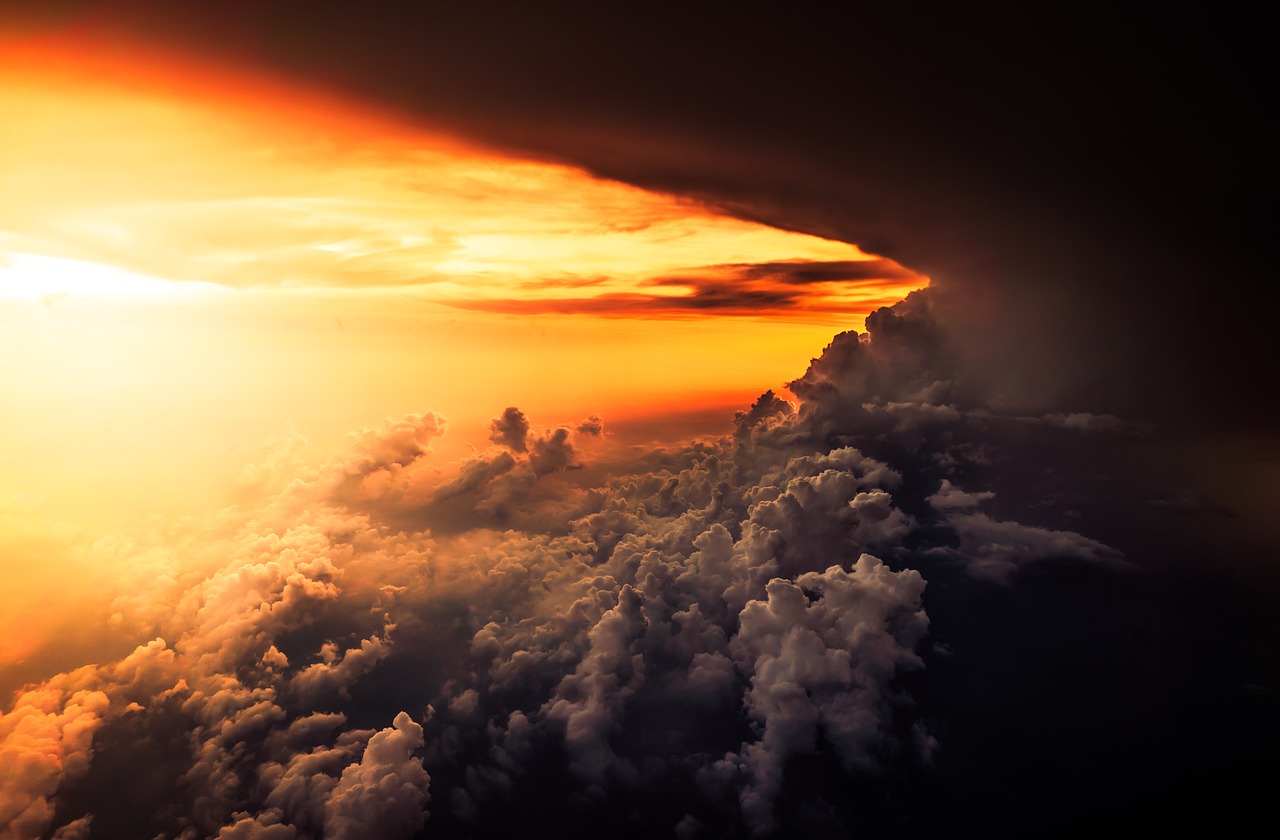 Image - cloud cloudscape dark dawn