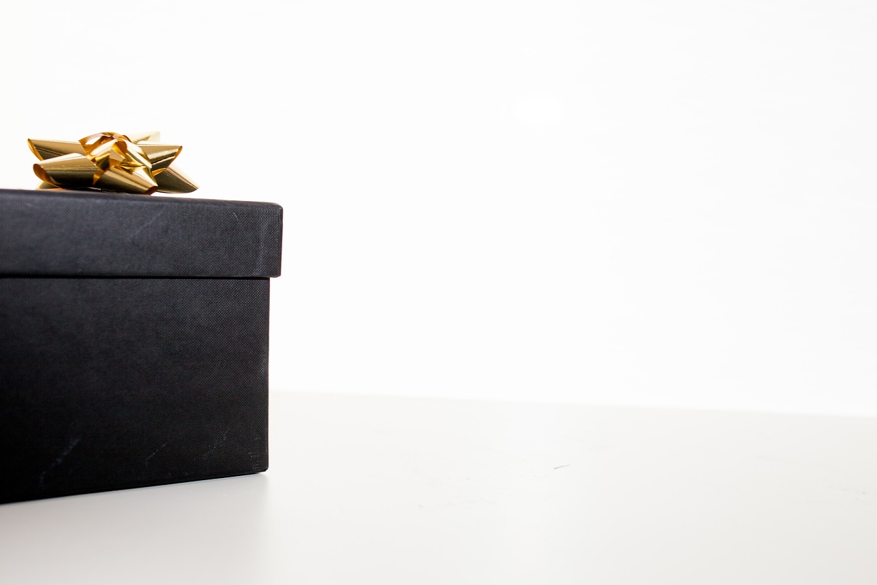 Image - bow box gift present