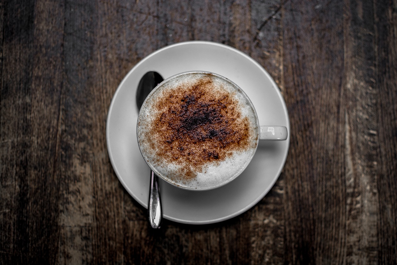 Image - caffeine cappuccino coffee cup