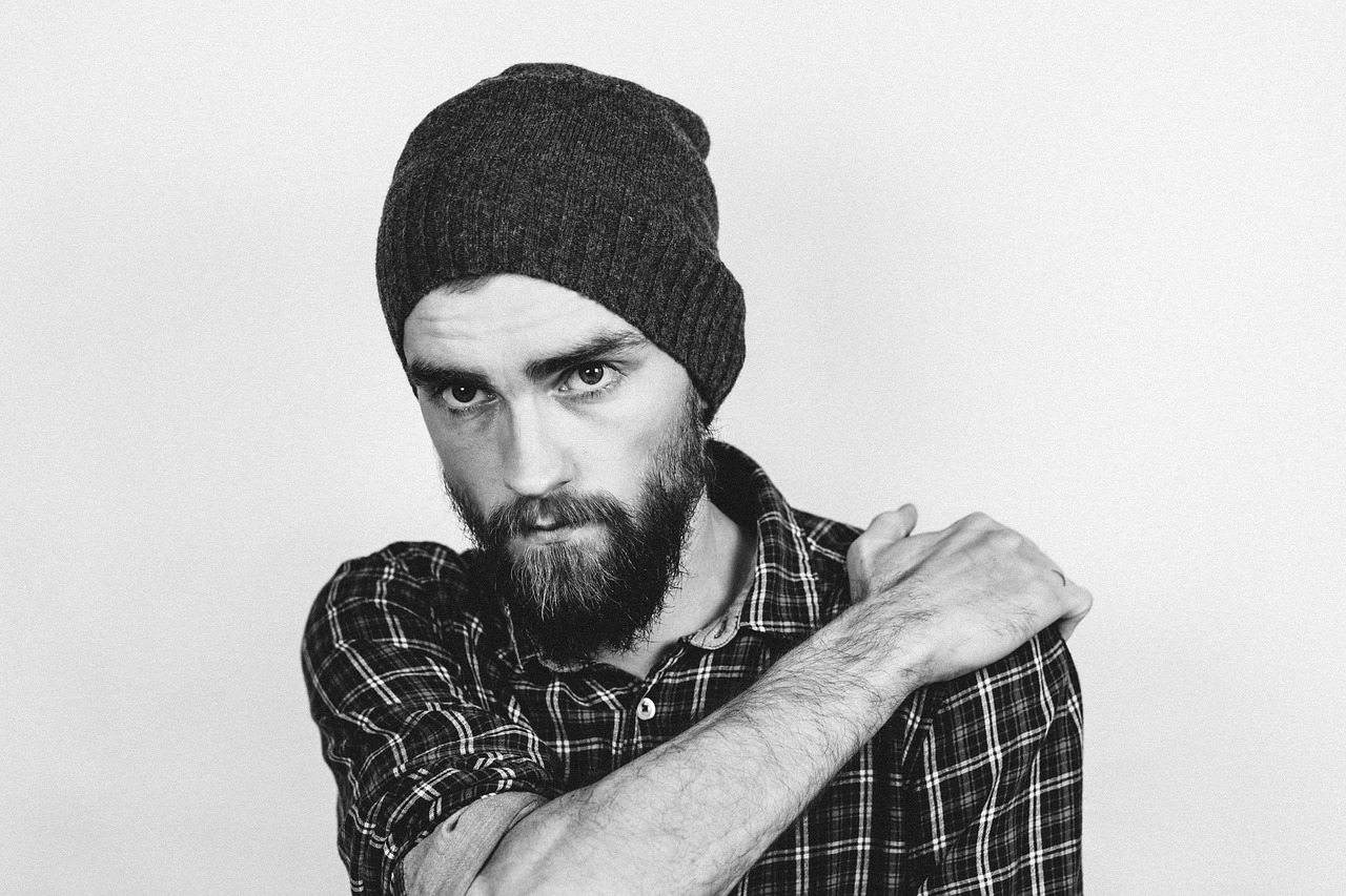 Image - adult beanie beard cap casual