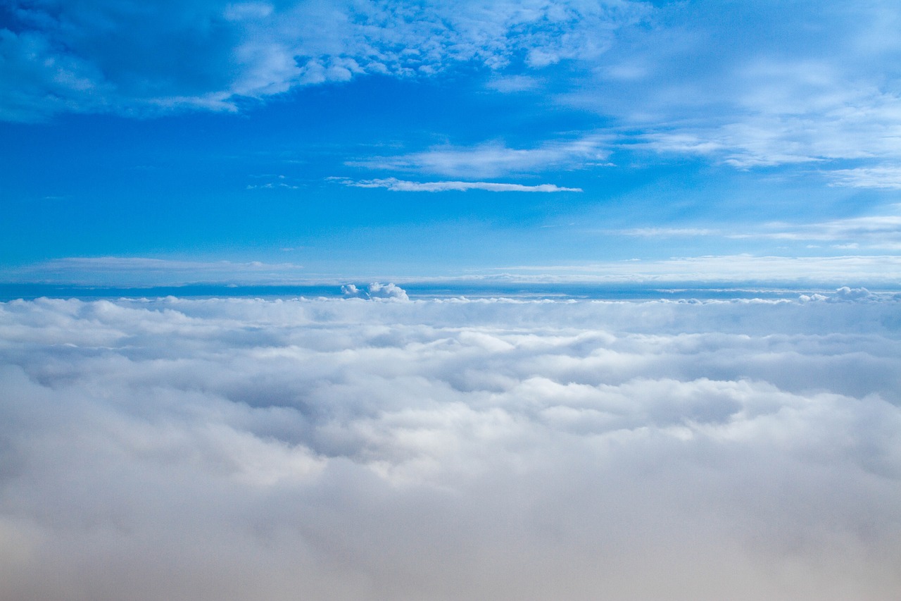 Image - sky cloud azure image view light