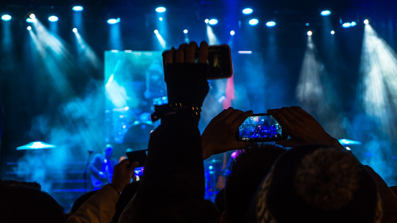 Image - audience band blur celebration
