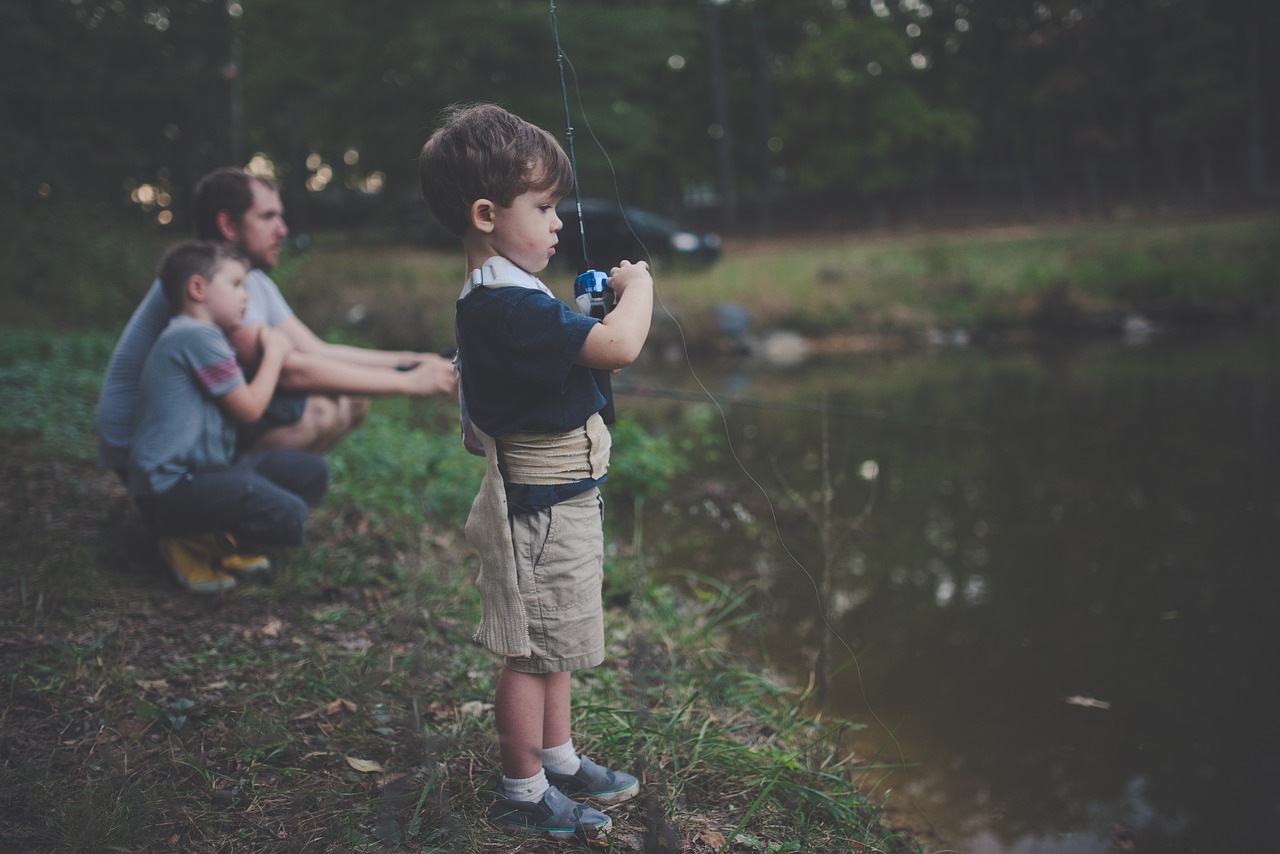 Image - bonding boy children daylight