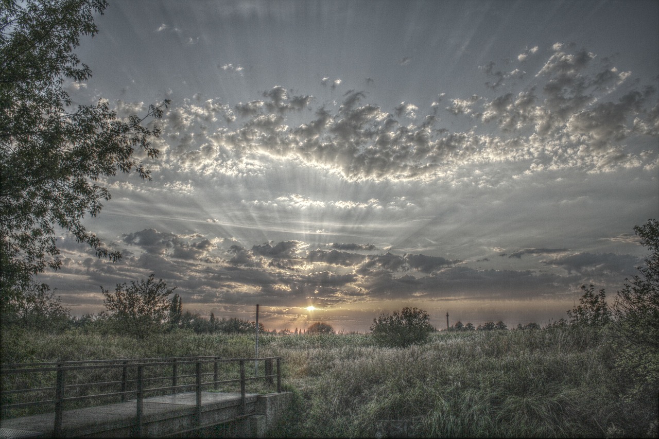 Image - hdr clouds landscape sky dramatic