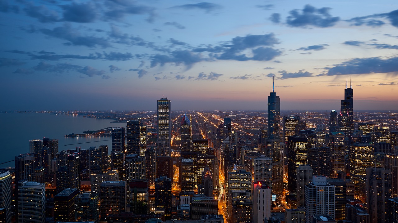 Image - buildings city cityscape dawn