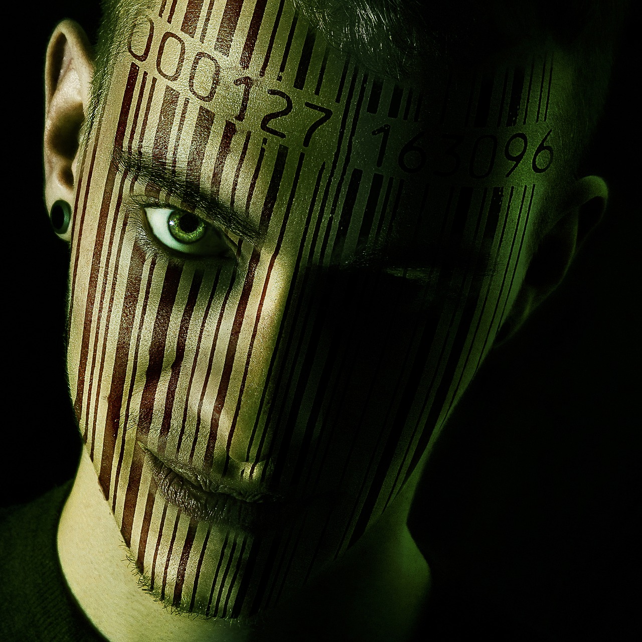 Image - close up creepy dark identity male