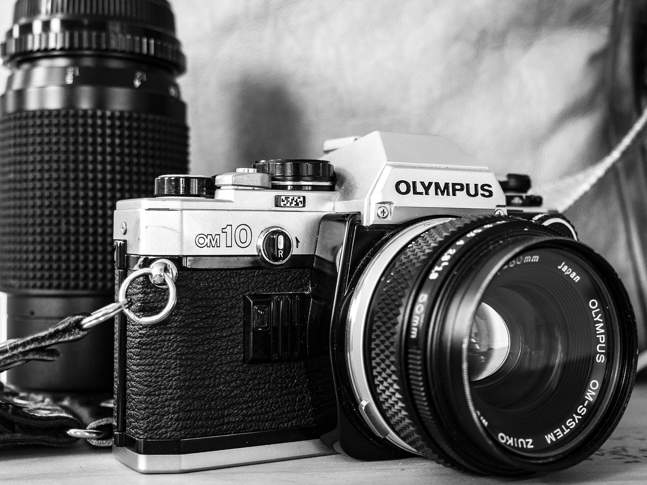 Image - black and white camera film lens