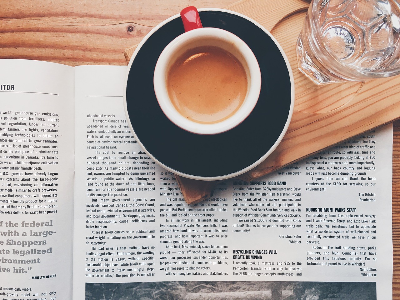 Image - breakfast coffee cup drink glass