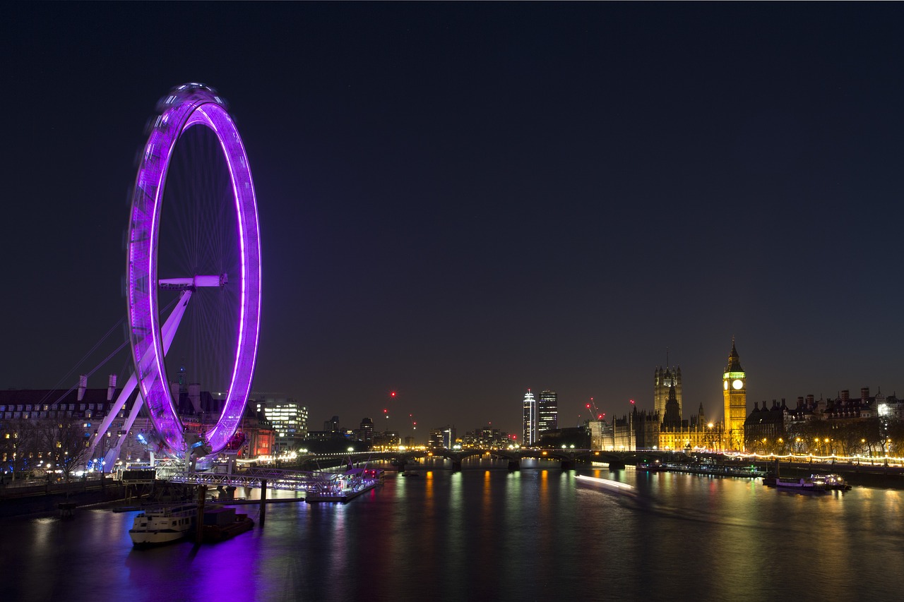 Image - architecture big ben boat bridge