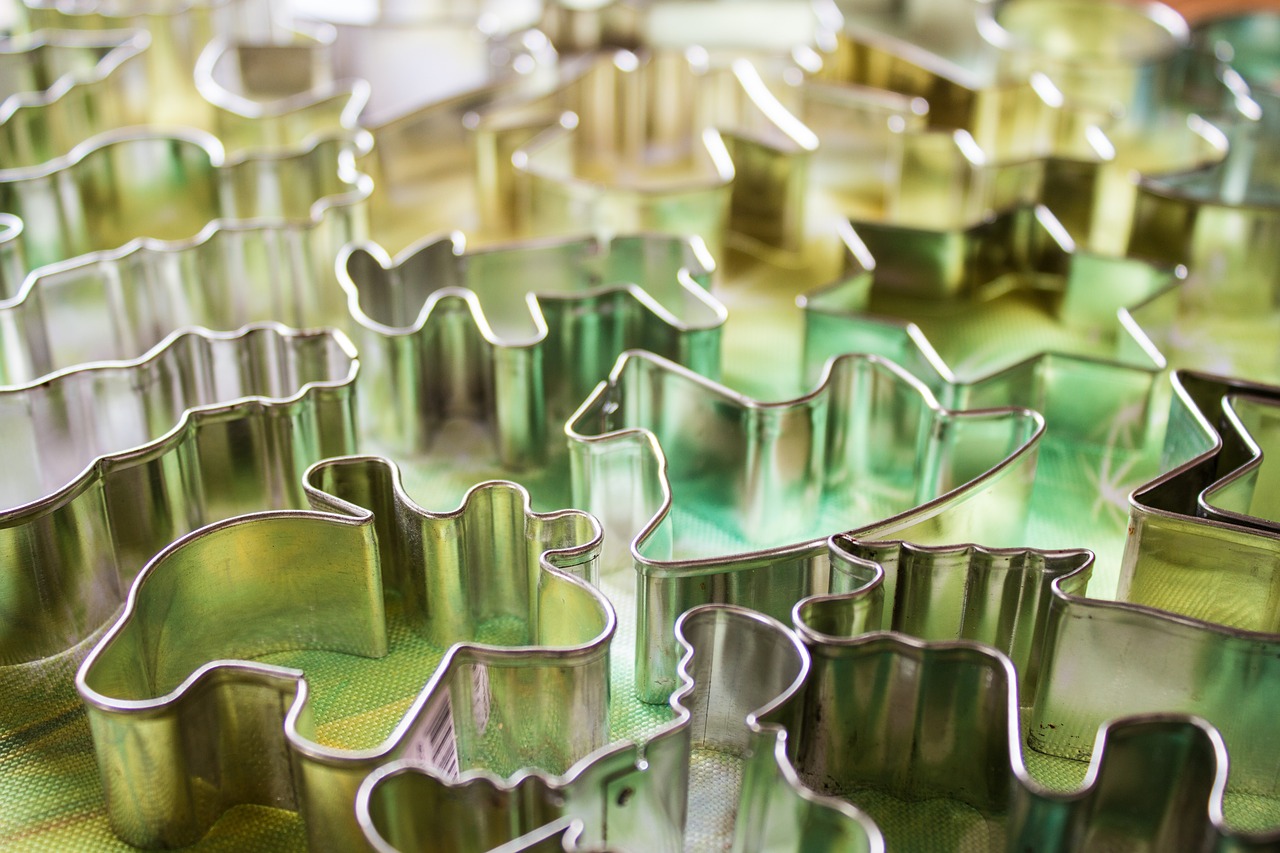 Image - abstract aluminum art blur