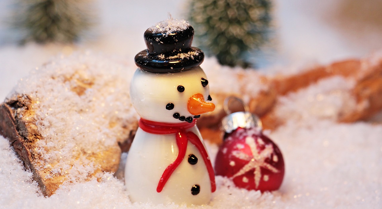 Image - snow man snow winter white wintry