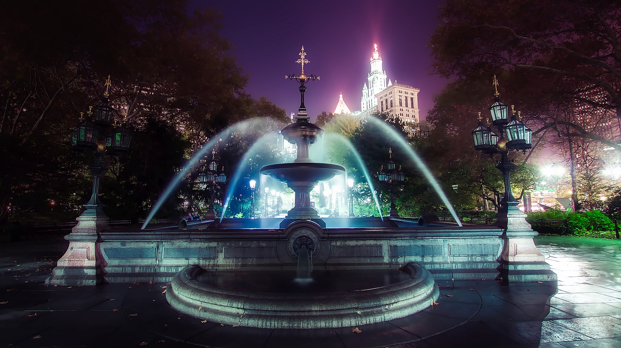 Image - fountain city hall new york city