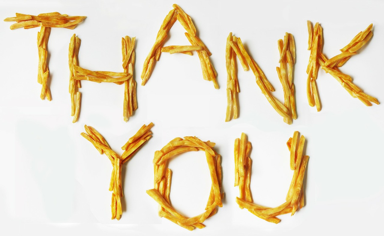 Image - french fries potato thank you