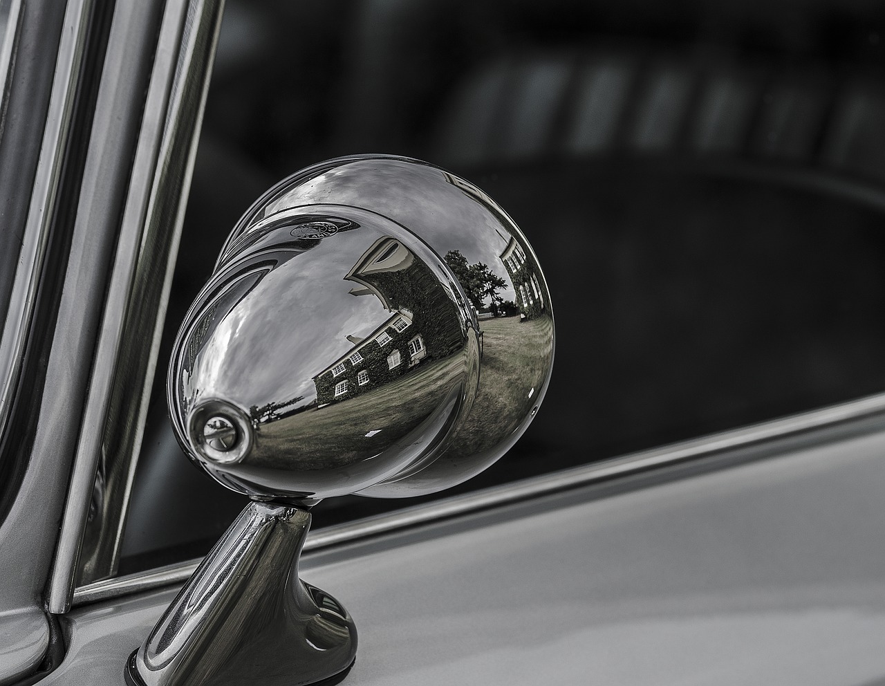 Image - car mirror vehicle reflection